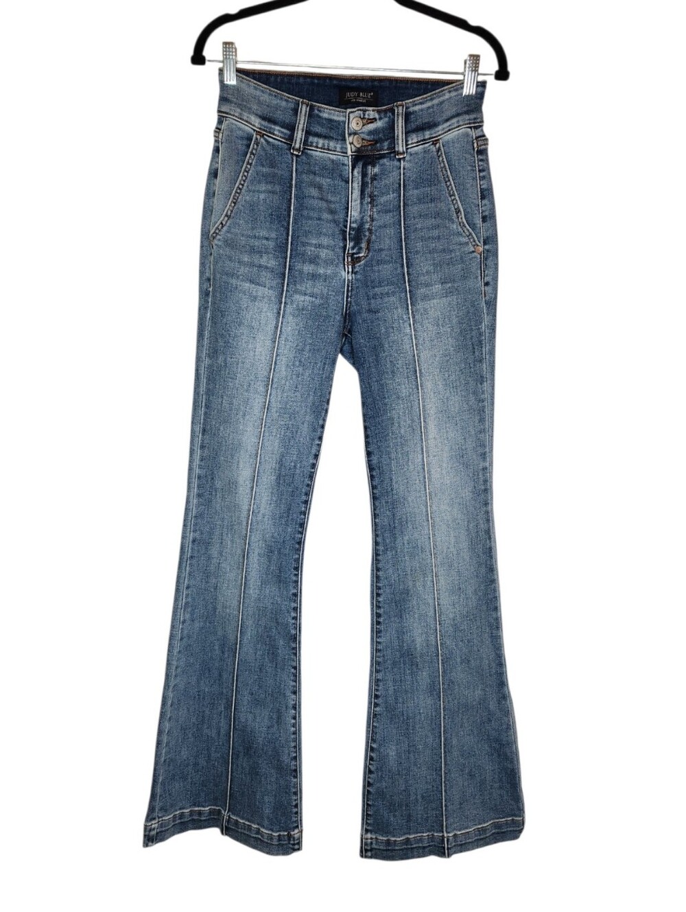 Judy Blue Flare Front Seam Jeans Blue Size 5/27